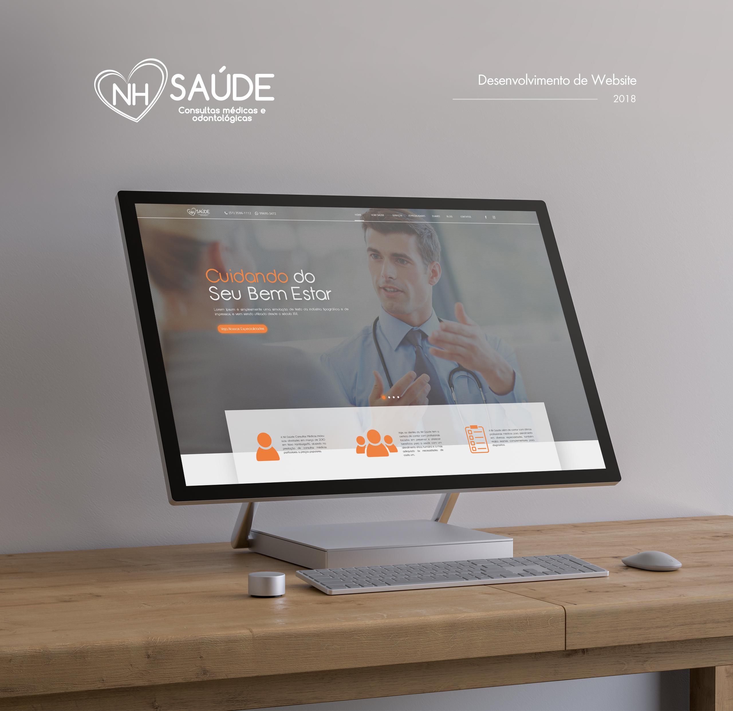 Website NH Saúde